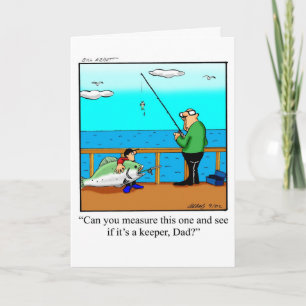 Funny Father's Day Humour Greeting Card