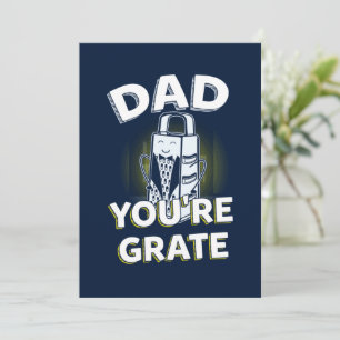 Funny Father's Day Kids Photo Great Dad Gag Card