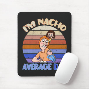 Funny father's day  mouse mat