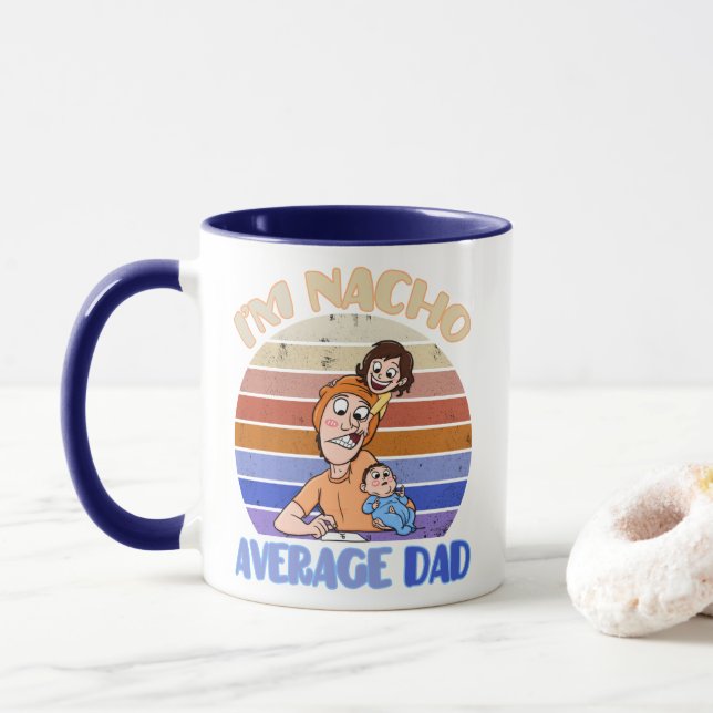 Funny father's day  mug (With Donut)