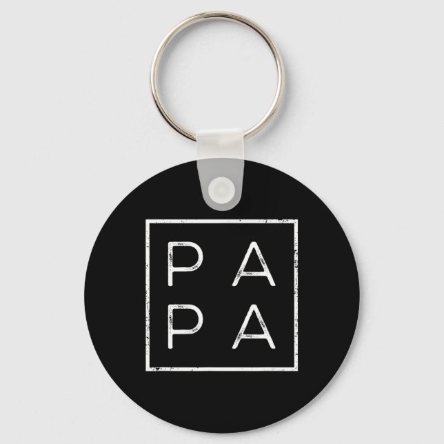 Funny Fathers Day Present For Dad  Key Ring (Front)