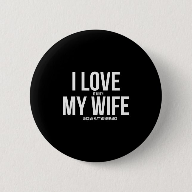 Funny Father's Day Video Game Dad  6 Cm Round Badge (Front)