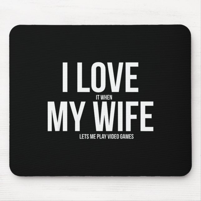 Funny Father's Day Video Game Dad  Mouse Mat (Front)