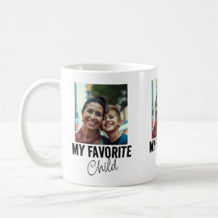Funny Favourite Child Mum Coffee Mug