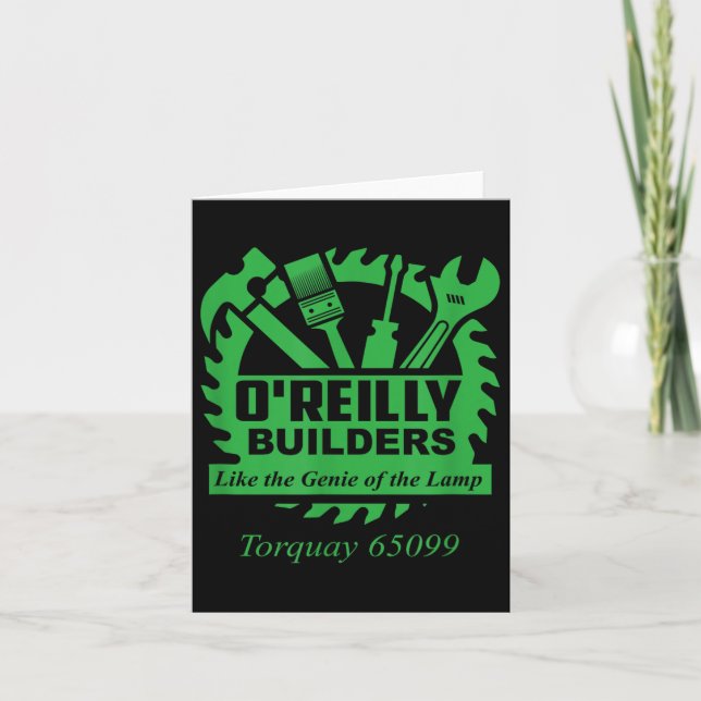 Funny Fawlty Towers, Basil Fawlty, Oreilly Builder Card (Front)