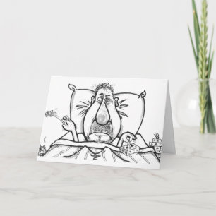 ***FUNNY FEEL BETTER SOON FOR HIM*** CARD