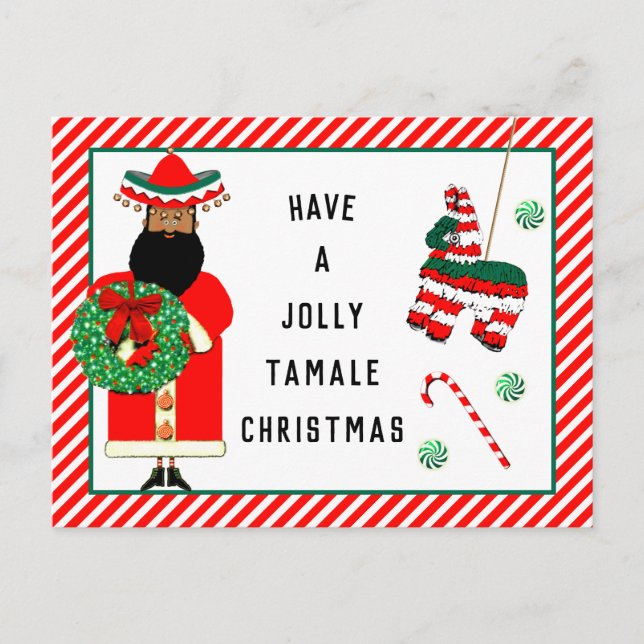 Funny Feliz Navidad holiday cards (Front)