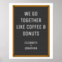 Funny Felt Letter Board Your Custom Text