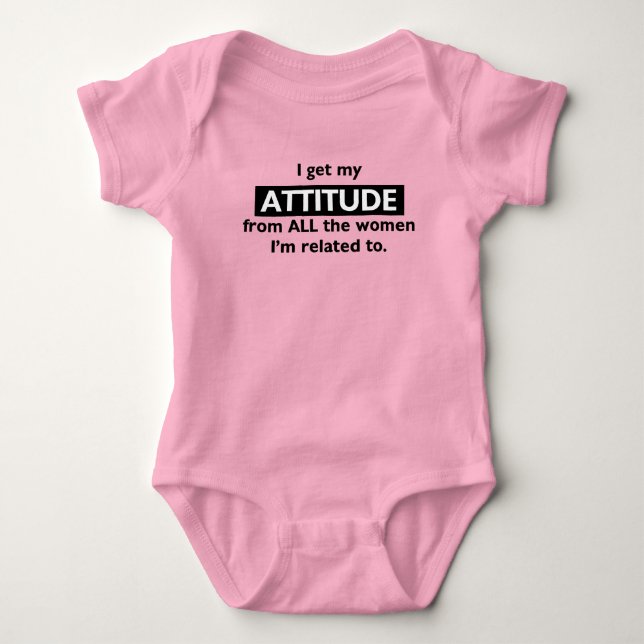 Funny Female attitude shirt (Front)