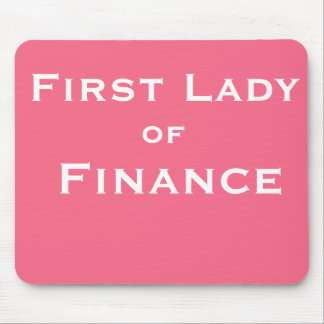 Funny Female CFO Accountant Boss Joke Name Mouse Mat