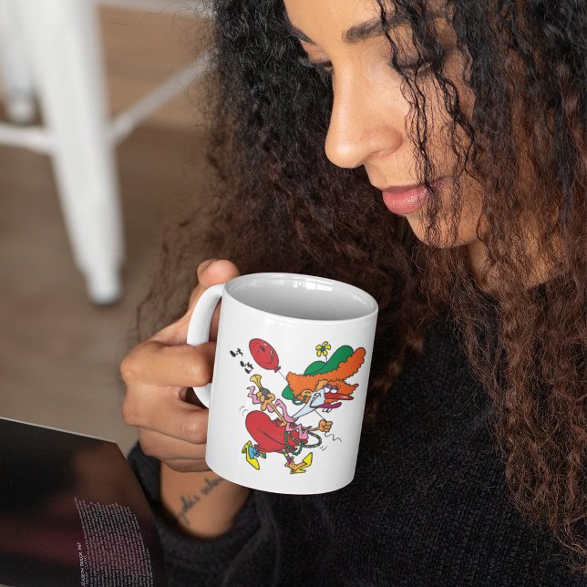 Funny Female Clown Coffee Mug (Creator Uploaded)