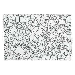 Funny feminist baby pillowcase