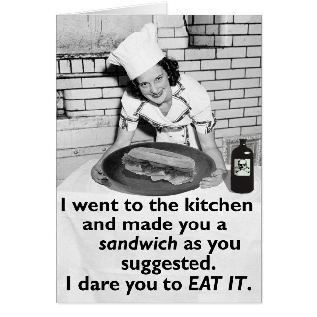 Funny Feminist Make Me a Sandwich (Front)