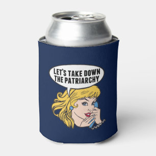 Funny Feminist Pop Art Anti Patriarchy Retro Women Can Cooler