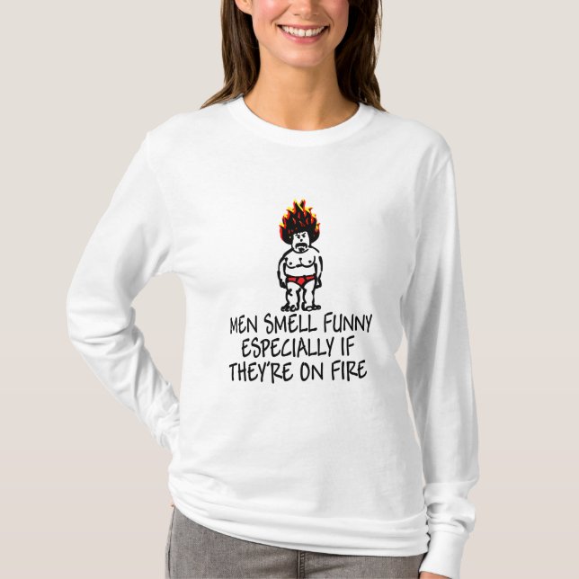 Funny feminist slogan T-Shirt (Front)