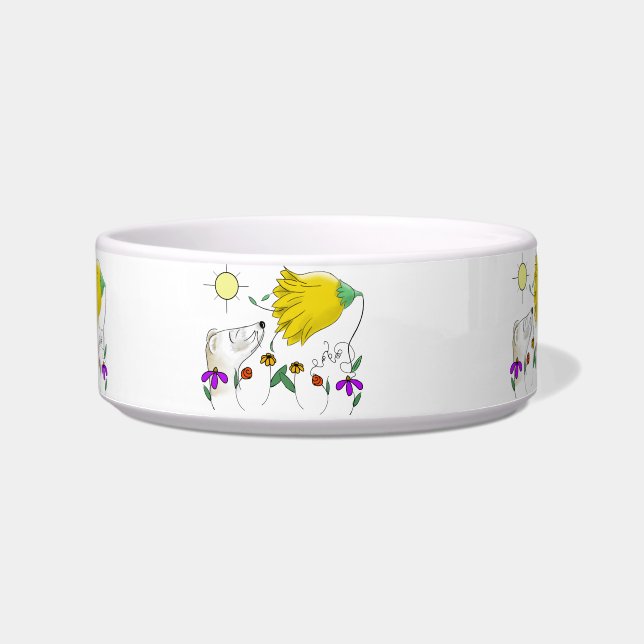 Funny Ferret Face Bowl (Front)