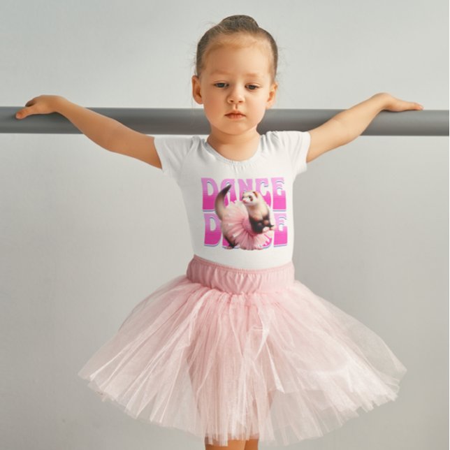 Funny Ferret in a Tutu  Dancing T-Shirt (Creator Uploaded)