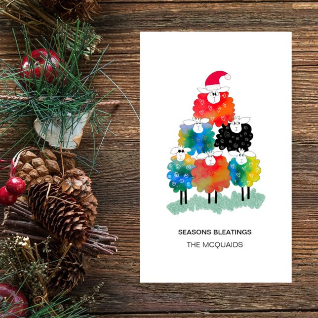 Funny & Festive Holiday Sheep Seasons Bleatings (Cute Christmas Sheep)