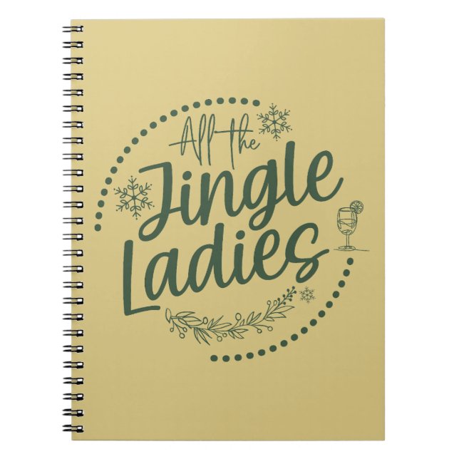 Funny Festive Notebook (Front)