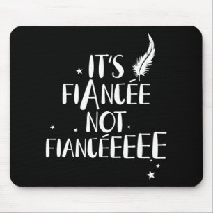 Funny Fiancée Engagement Bridal Proposal Wizard Wa Mouse Mat