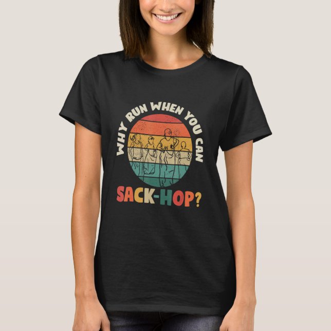 Funny Field Day Potato Sack Race Games Field Day k T-Shirt (Front)