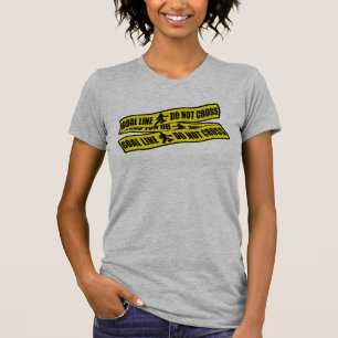 Funny Field Hockey Goalie T-Shirt, Back Print T-Shirt
