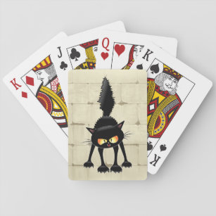 Funny Cartoon Characters Playing Cards | Zazzle