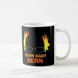 Funny Fiery Hair Bern Baby Bern Bernie Sanders Coffee Mug