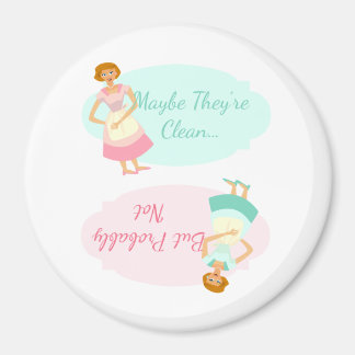 Funny Fifties Housewife Dishwasher Magnet