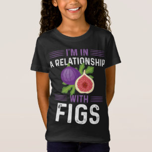 Funny Fig Lover Design Vegetarian Figs Plant T-Shirt