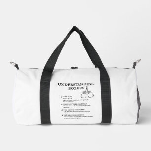 Funny Fighter Life Humour Duffle Bag