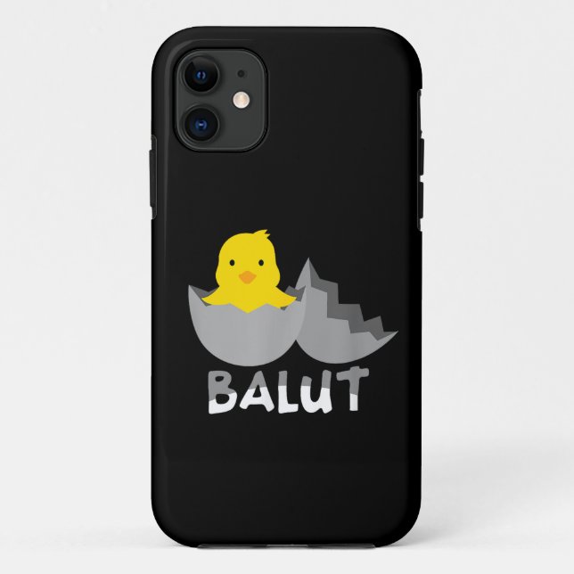 Funny Filipino Balut Case-Mate iPhone Case (Back)