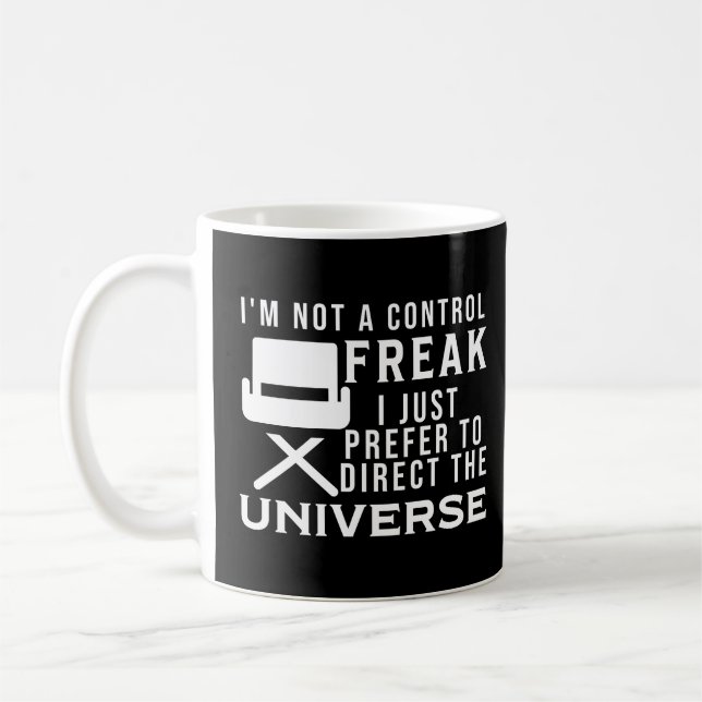 Funny Filmmaking Quote Camera Lover Coffee Mug (Left)