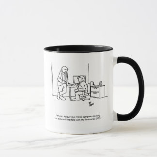 Funny "Financial GPS" Business Mug Gift