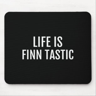 Funny Finnish Finland Quote Shirt _ Lie Is Finn Ta Mouse Mat