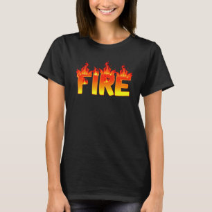 Funny Fire and Ice Costume Halloween Family Matchi T-Shirt