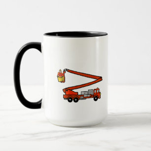 Funny Fireman Mug Customise It!