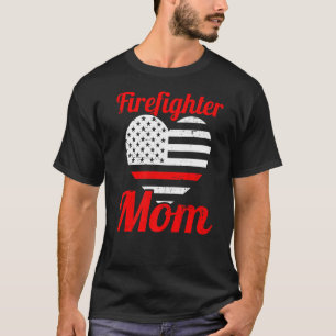 Funny Firemen Firefighter Mum Fireman Mama Mother' T-Shirt