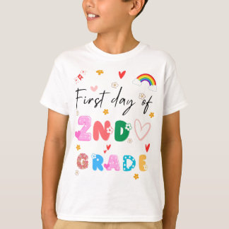 funny first day of 2nd grade cool T-Shirt