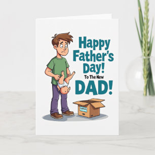 Funny First Fathers Day Card