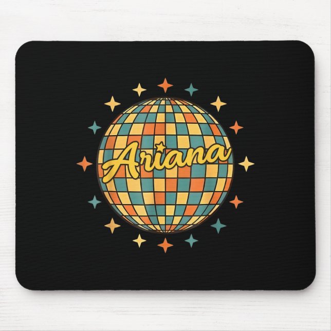 Funny First Name Personalised Name First Name For Mouse Mat (Front)
