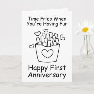 funny first wedding anniversary cards