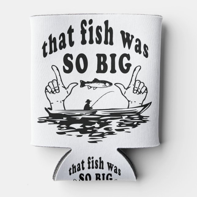 funny fish can cooler (Front)