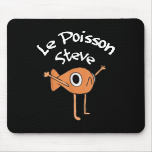 Funny Fish Le Poisson Steve Funny Meme Outfit _1 Mouse Mat