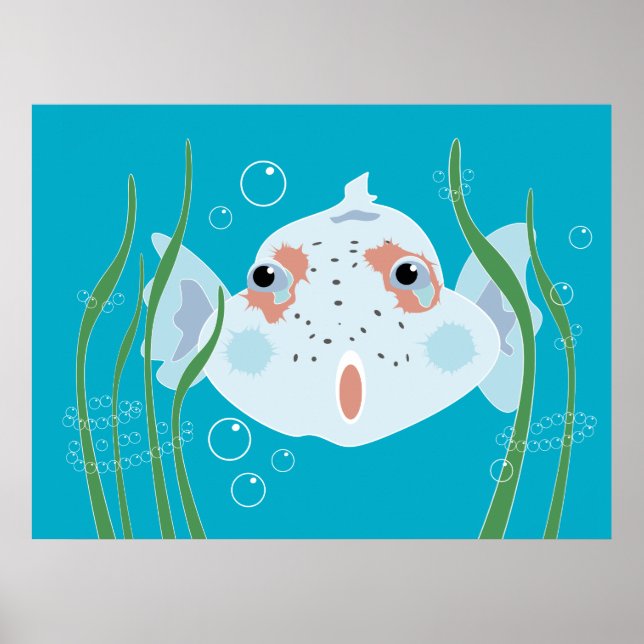 Funny Fish Poster (Front)