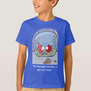 Funny Fish Story Boy's T-Shirt