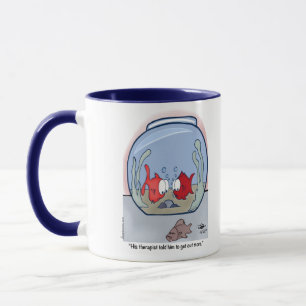 Funny Fish Story Combo Mug