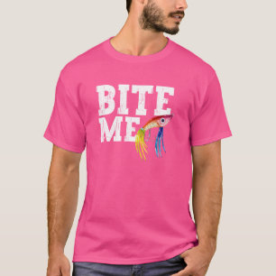 Funny Fisherman Bite Me Fishing Lure Sport Fish T-Shirt