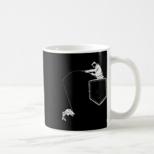 Funny Fisherman Fishing Pocket T Shirt For Father Coffee Mug