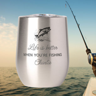 Funny Fisherman Gift, Fishing Quote Personalised